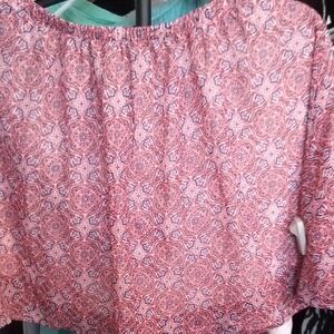 Speechless Pink Geometric skirt